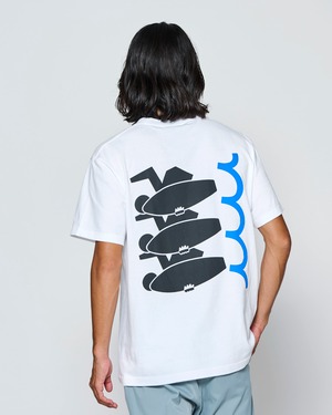 【予約販売2月下旬～3月中旬入荷】muta MARINE × ACANTHUS サーフマン Tee