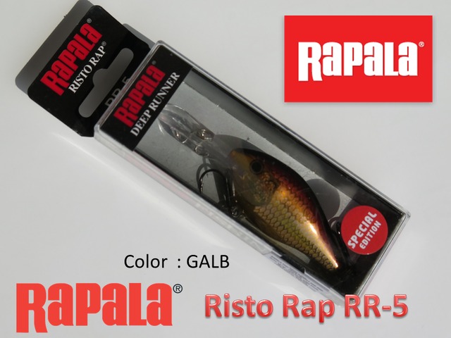Rapala Risto Rap RR-5 / ラパラリストラップRR-5 GALB  F-L72-01