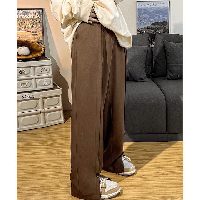 casual straight pants（カジュアルストレートパンツ）-b1236