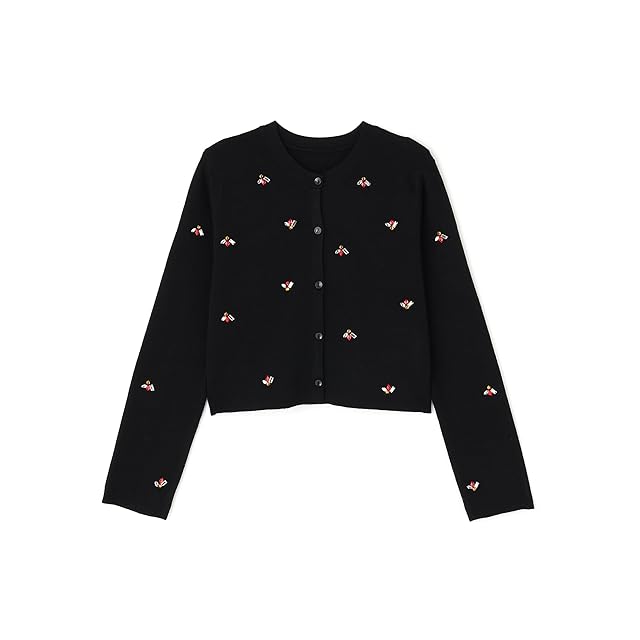 MARNI マルニ シルク混 バージンウール カーディガン ブラック | PAY ID