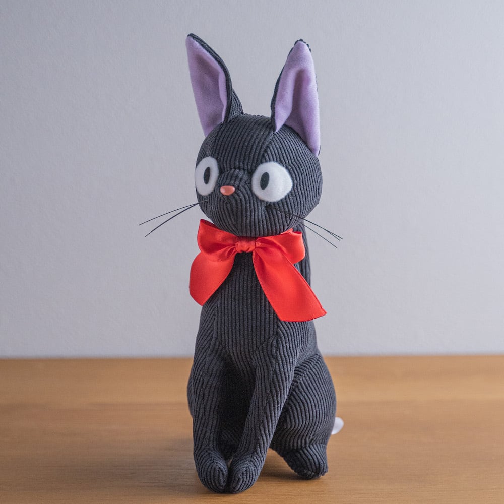 魔女の宅急便 ぬいぐるみ ジジ（コーデュロイ/5033） | すすのこ商店 