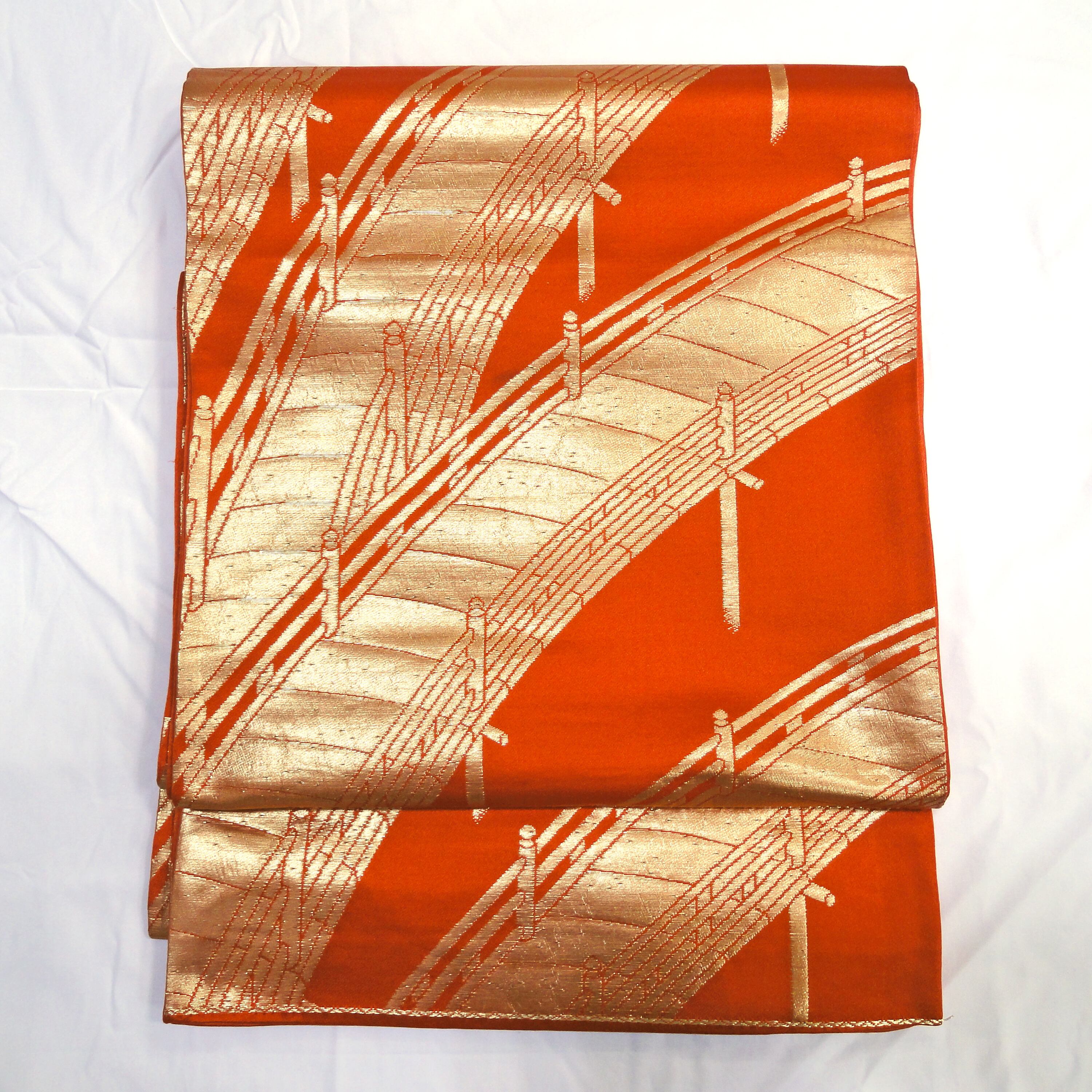 正絹・袋帯・金橋・振袖・着物・No.200701-0175・梱包サイズ60