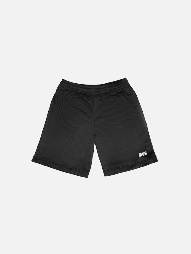 BRICKS & WOOD | Mesh Logo Basketball Shorts / Black