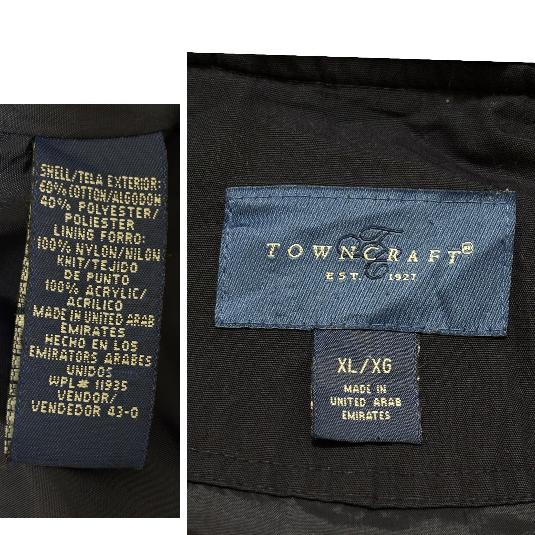 古着 タウンクラフト TOWN CRAFT ダービージャケット カップショルダー