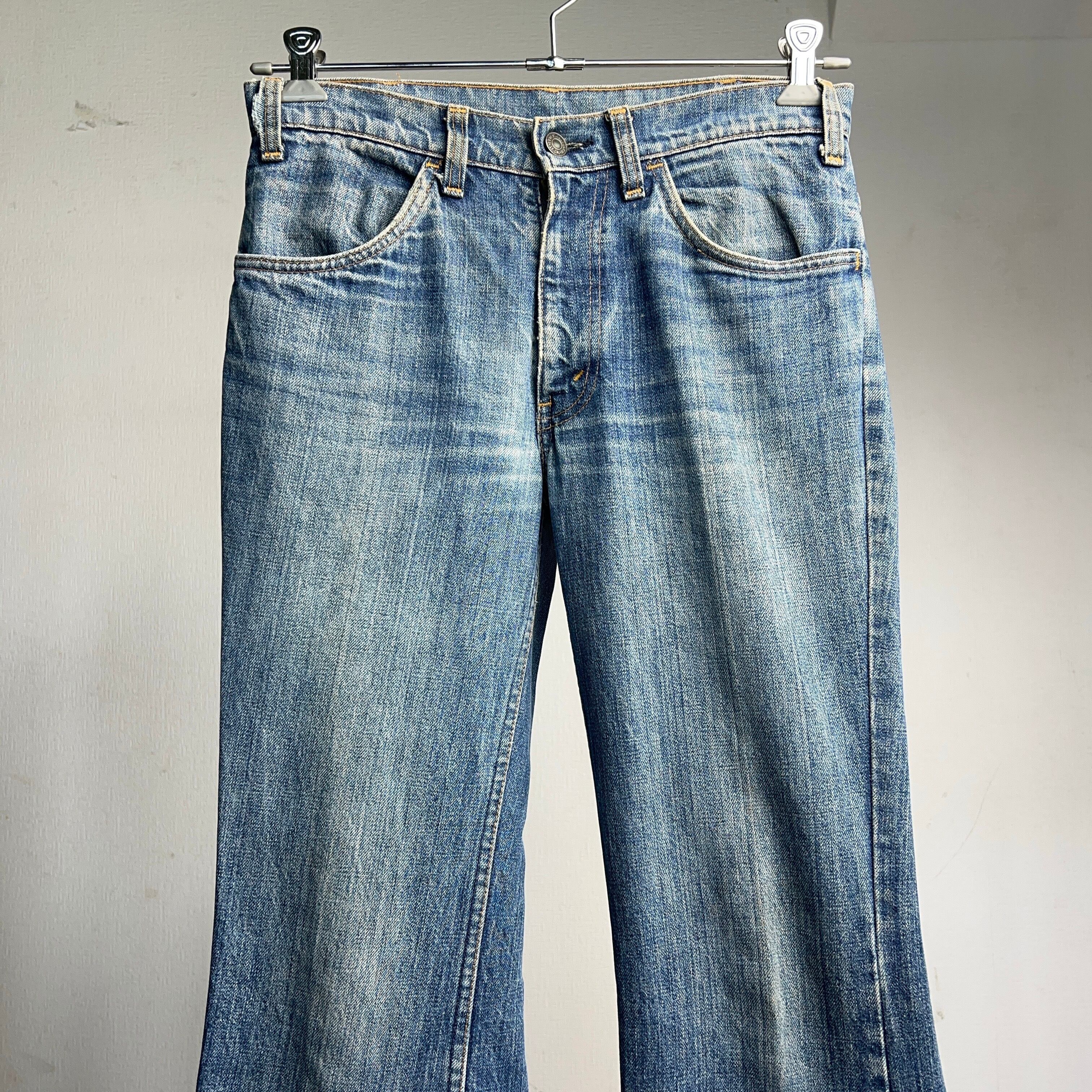 1970's Levi's 684-0217 Bell Bottom Denim Pants 70年代 リーバイス