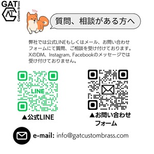 JLVリガチャー用ネジ（スターリングシルバー製） | GAT Custom