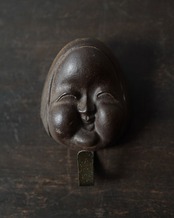 鴨居掛　お多福　/　明治期