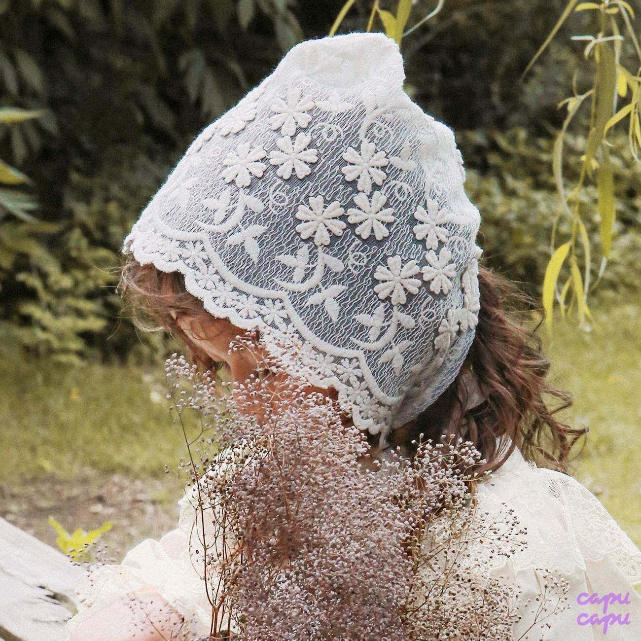 «sold out»«キッズサイズ» flo ルーシーボンネット Lucy bonnet