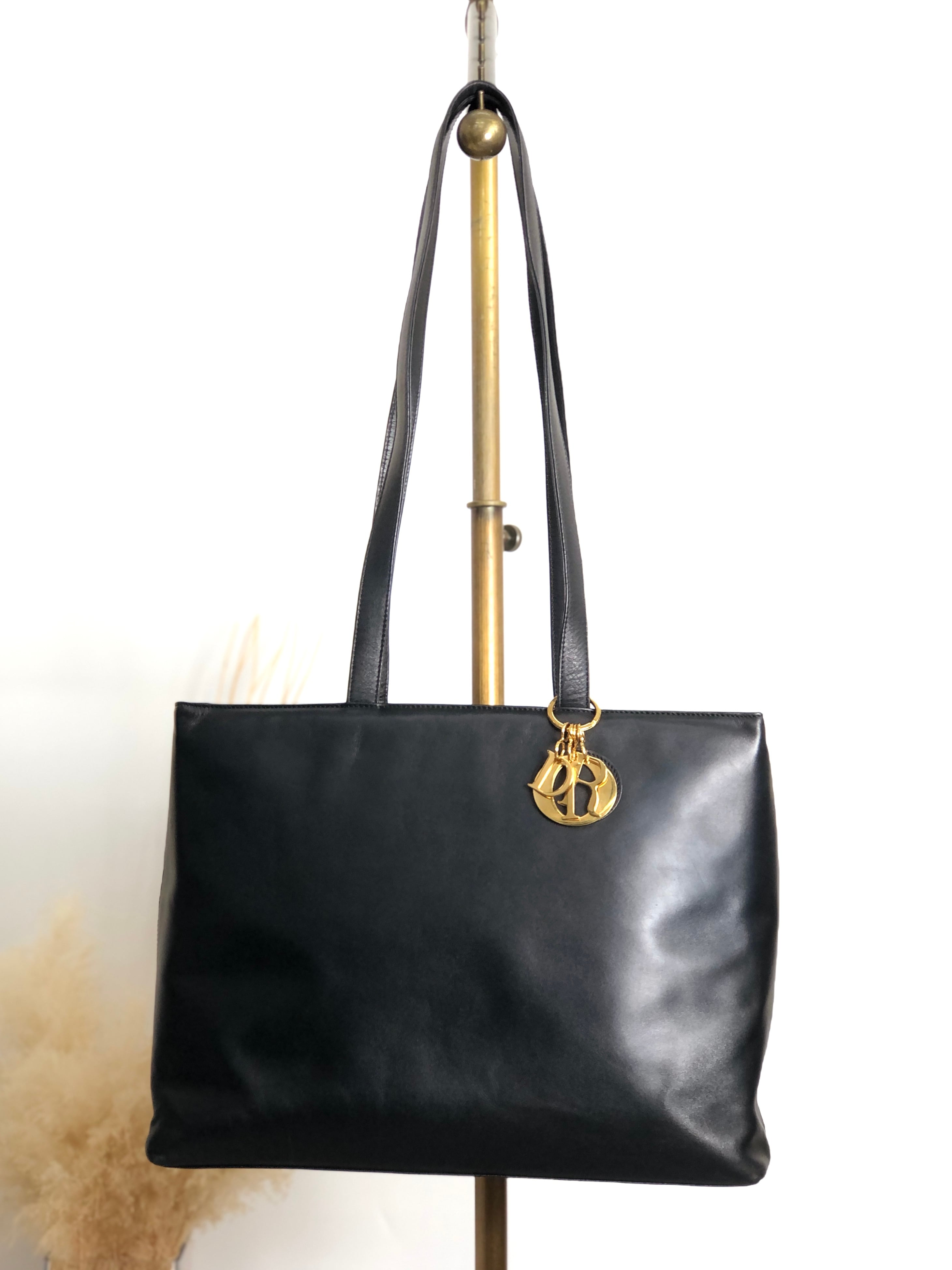 Christian Dior クリスチャン ディオール ハンドバッグ ブラック DIOR