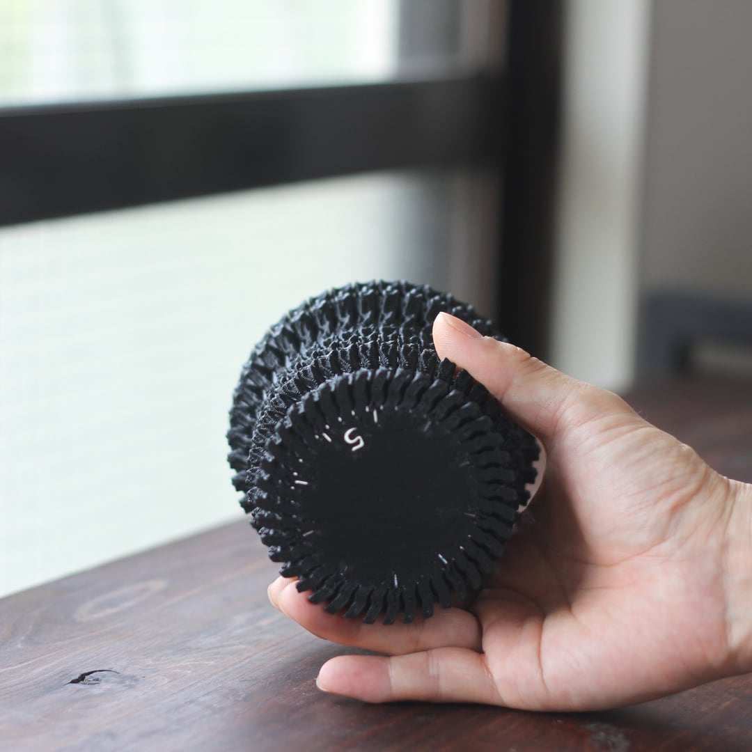 3Dプリント鉢 3Dプリンター鉢 作家鉢 植木鉢 Green5【ZARU103S 3Dプリント鉢 3Dプリンター鉢 作家鉢 植木鉢 Green5【ZARU103S