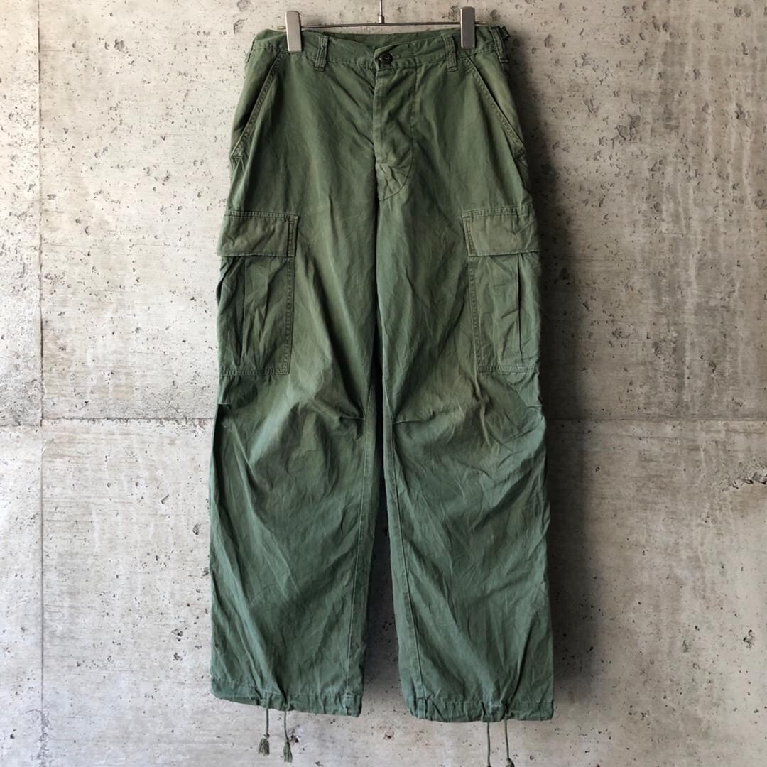 本物 実品 US ARMY アメリカ軍 ジャングルファティーグパンツ 3rd