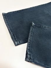 90s Levi’s SILVER TAB "BAGGY" BLACK DENIM PANTS MADE IN USA Size W34L32→W33L32