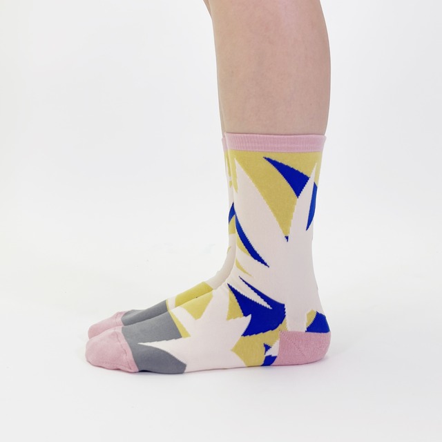 【MASARU SUZUKI】鈴木マサル SOCKS TOGETOGE LEAF ソックス トゲトゲリーフ