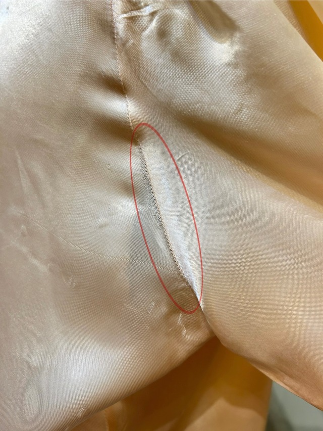 Vintage flower design salmon pink night jacket