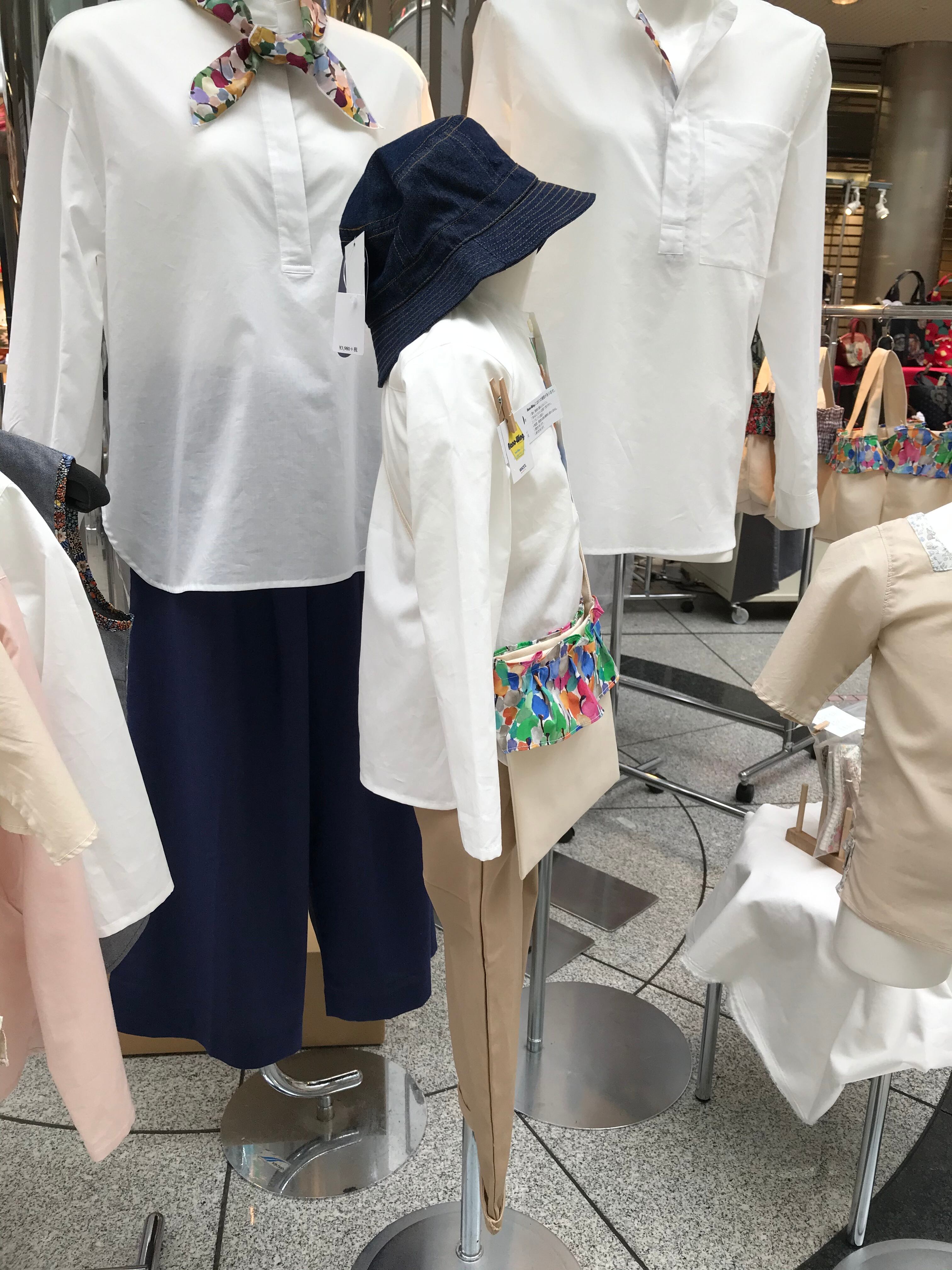 リバティ♡ブラウス♡男のこ用 女の子用 今の季節にぴったり