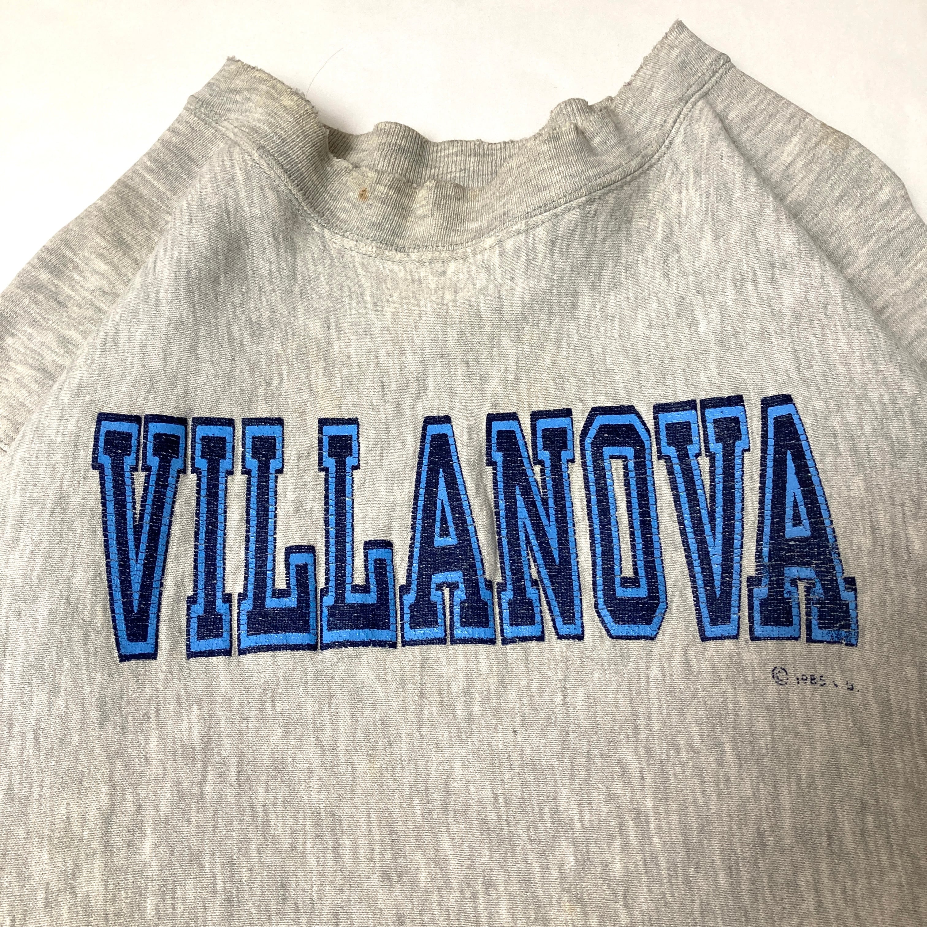 Used】80s Champion reverse weave VILLANOVA スウェット Used】80s Champion reverse weave VILLANOVA スウェット