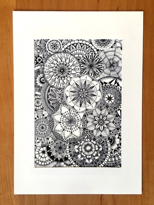 　ecaki. Art Print　＃Mandala party