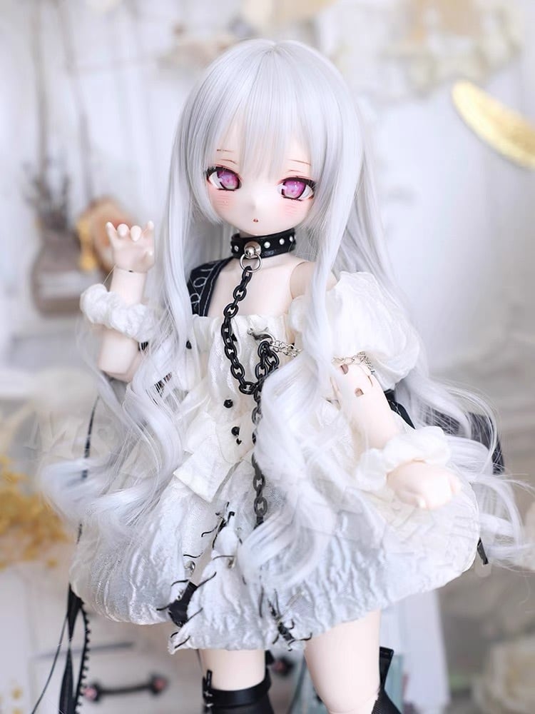 全9色！ロング セットウィッグ BJD 1/3 1/4 1/6 MDD KUMAKO かつら