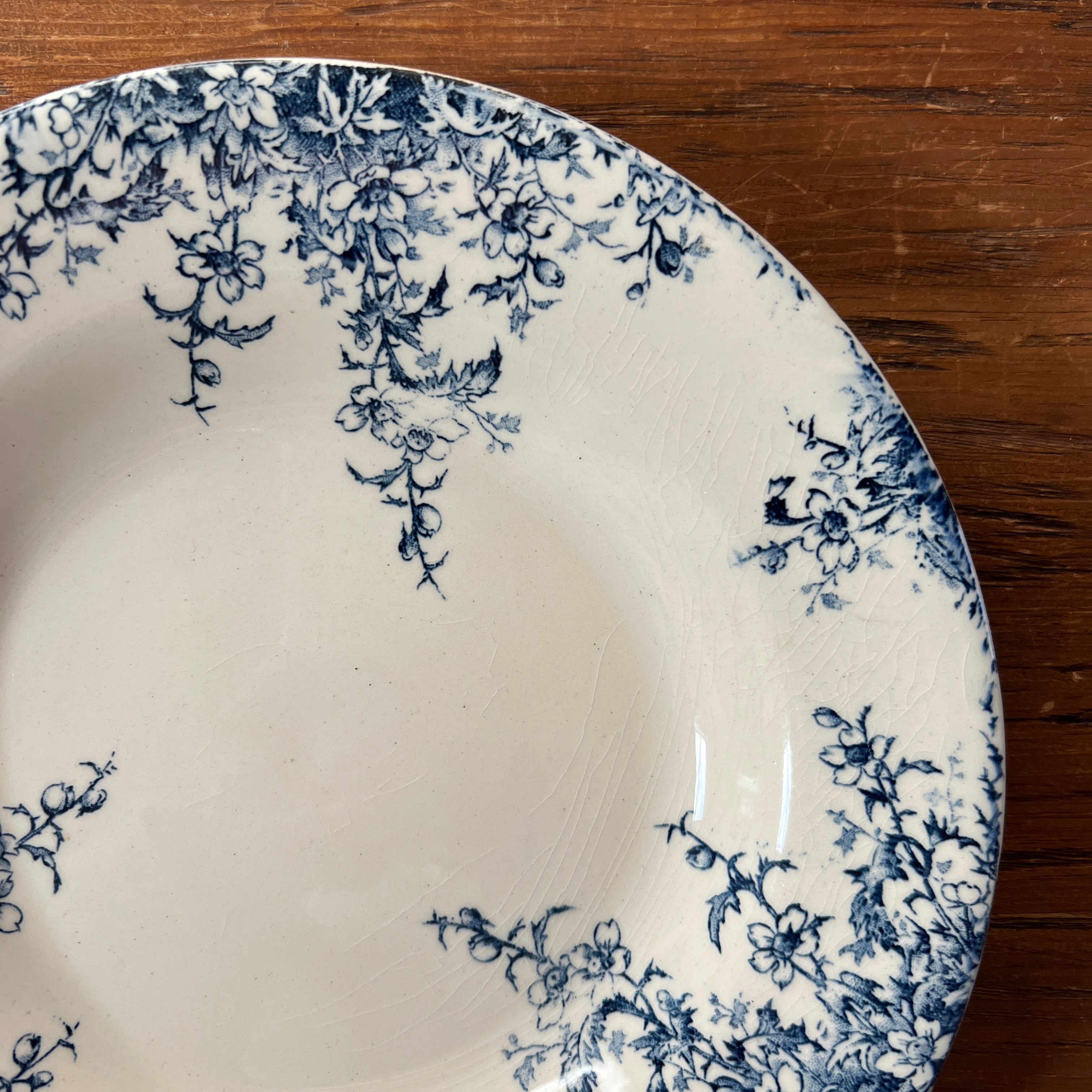 人気のジアン スープ皿（B） アンティークプレート フランスアンティーク