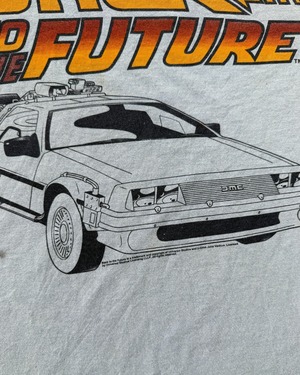 -BACK TO THE FUTURE- Vintage 90-00s Print T-shirt