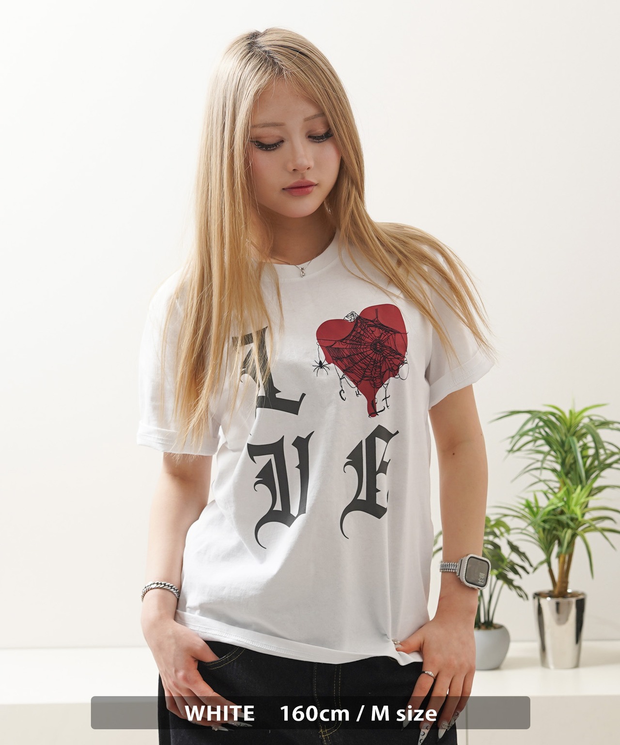 ◆ハートスパイダー S/S Tee◆ng-36226