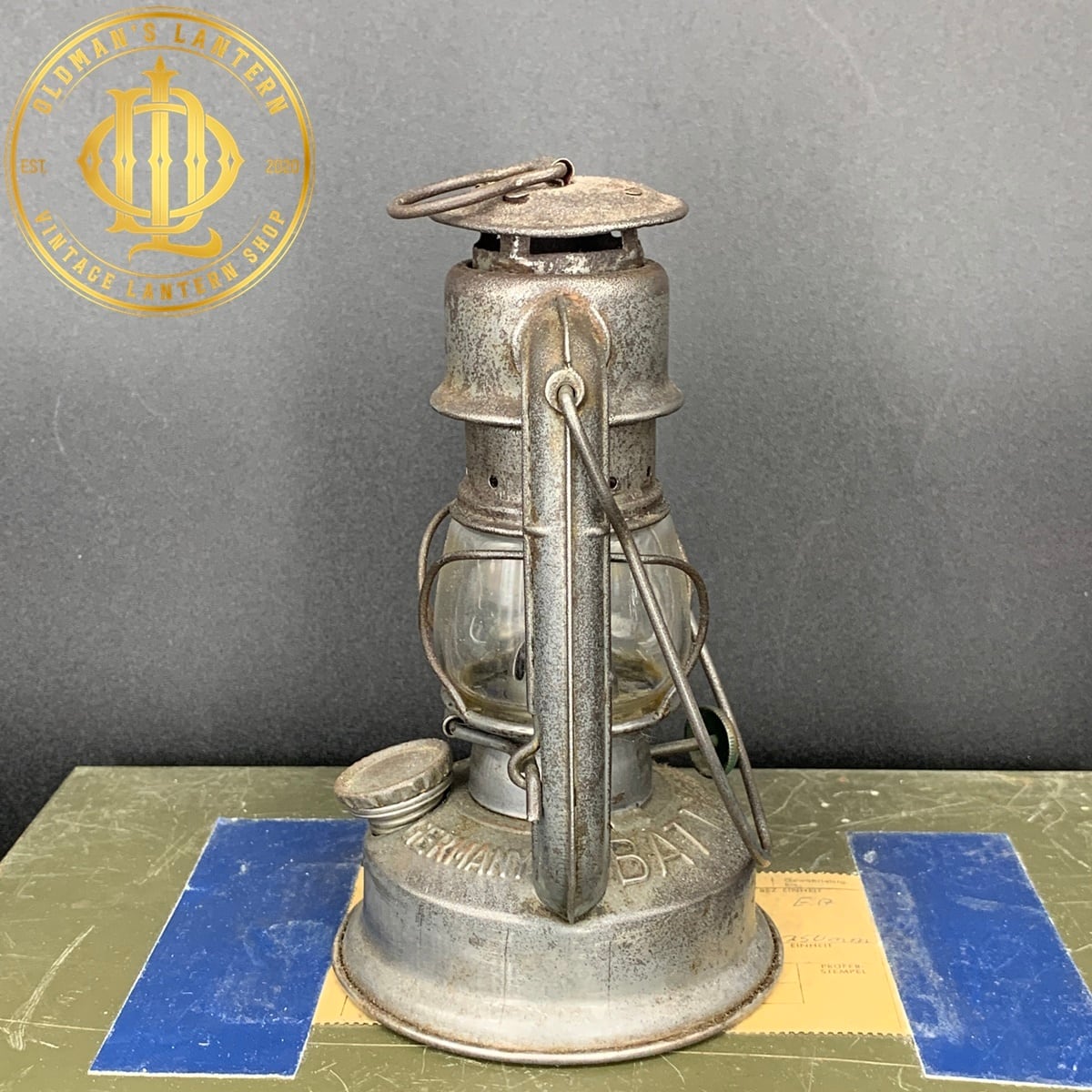 BAT 155 1930's 極小ランタン ドイツ製 | Oldman's lantern