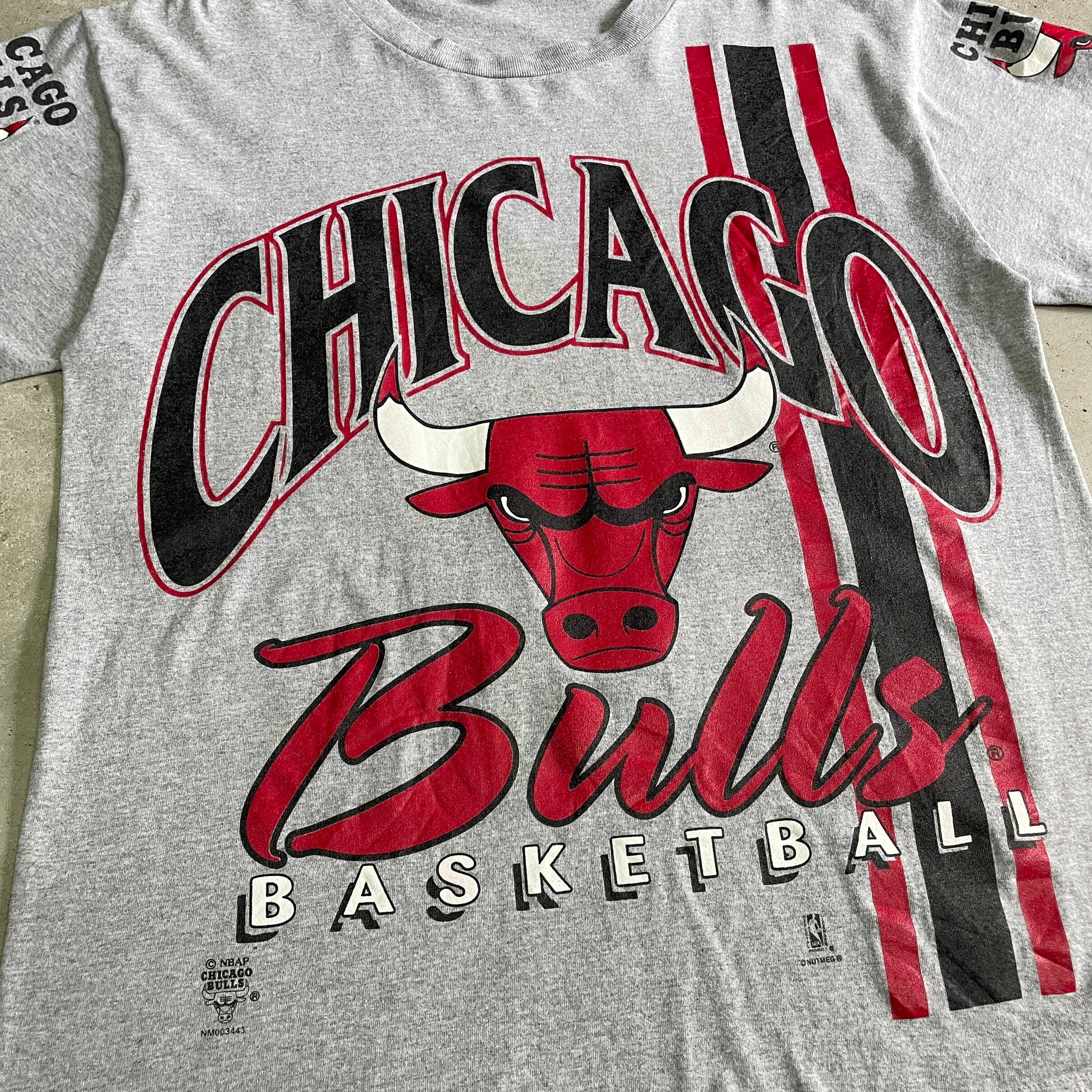 90年代 Swingster NBA CHICAGOBULLS シカゴブルズ スポーツプリントTシャツ メンズM ヴィンテージ /eaa342184