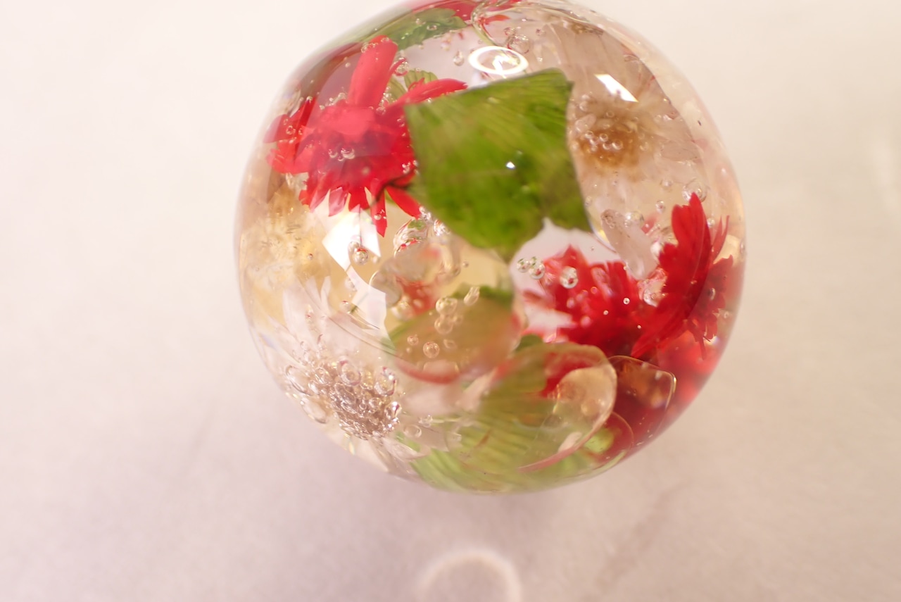 シトリンレジンチャーム　 [D11‐305]