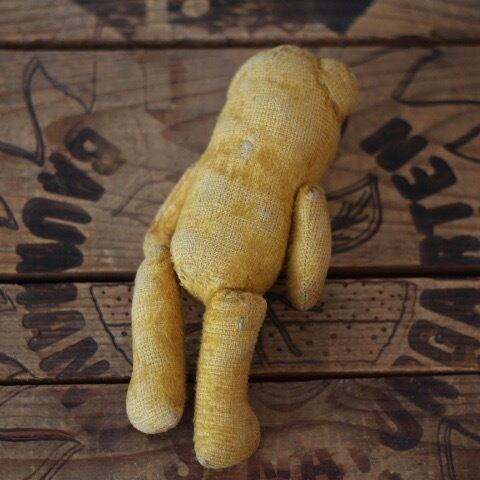 ◆アンティーク ヴィンテージ　ピーナッツベア 18cm◆テディベア 301]アンティーク/ヴィンテージ ピーナッツベア テディベア 18