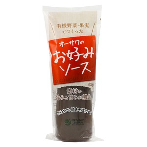 オーサワのお好みソース(有機野菜・果実使用) 300g　オーサワジャパン