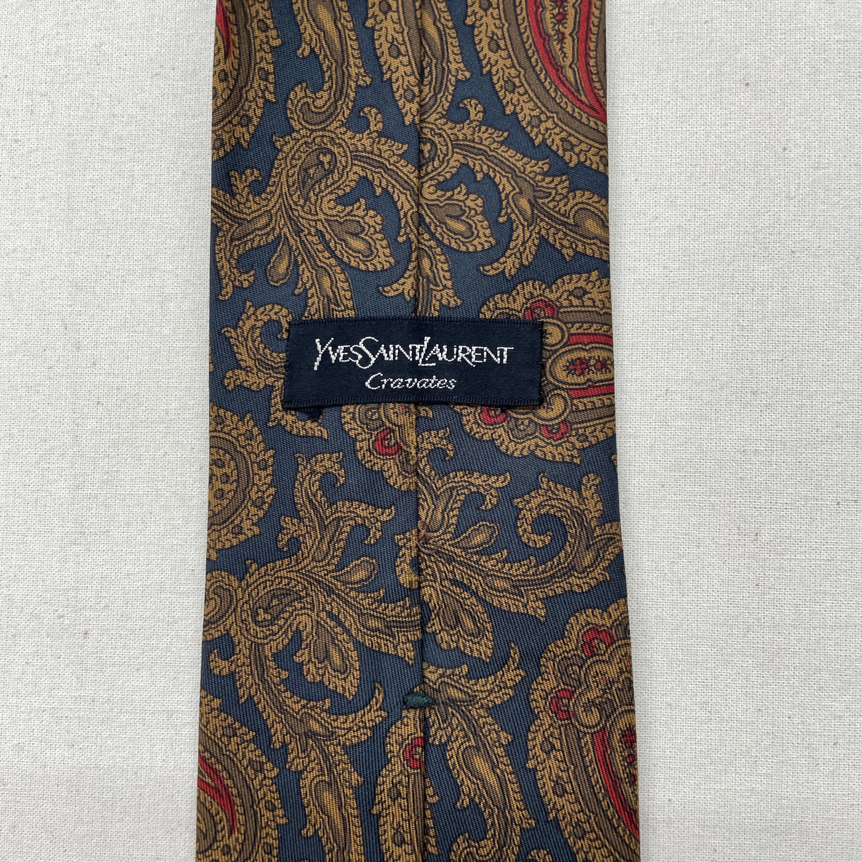 【NA】セットアップ × yves saint laurent ネクタイ Yves Saint Laurent】necktie イブサンローラン ネクタイ YSL | no