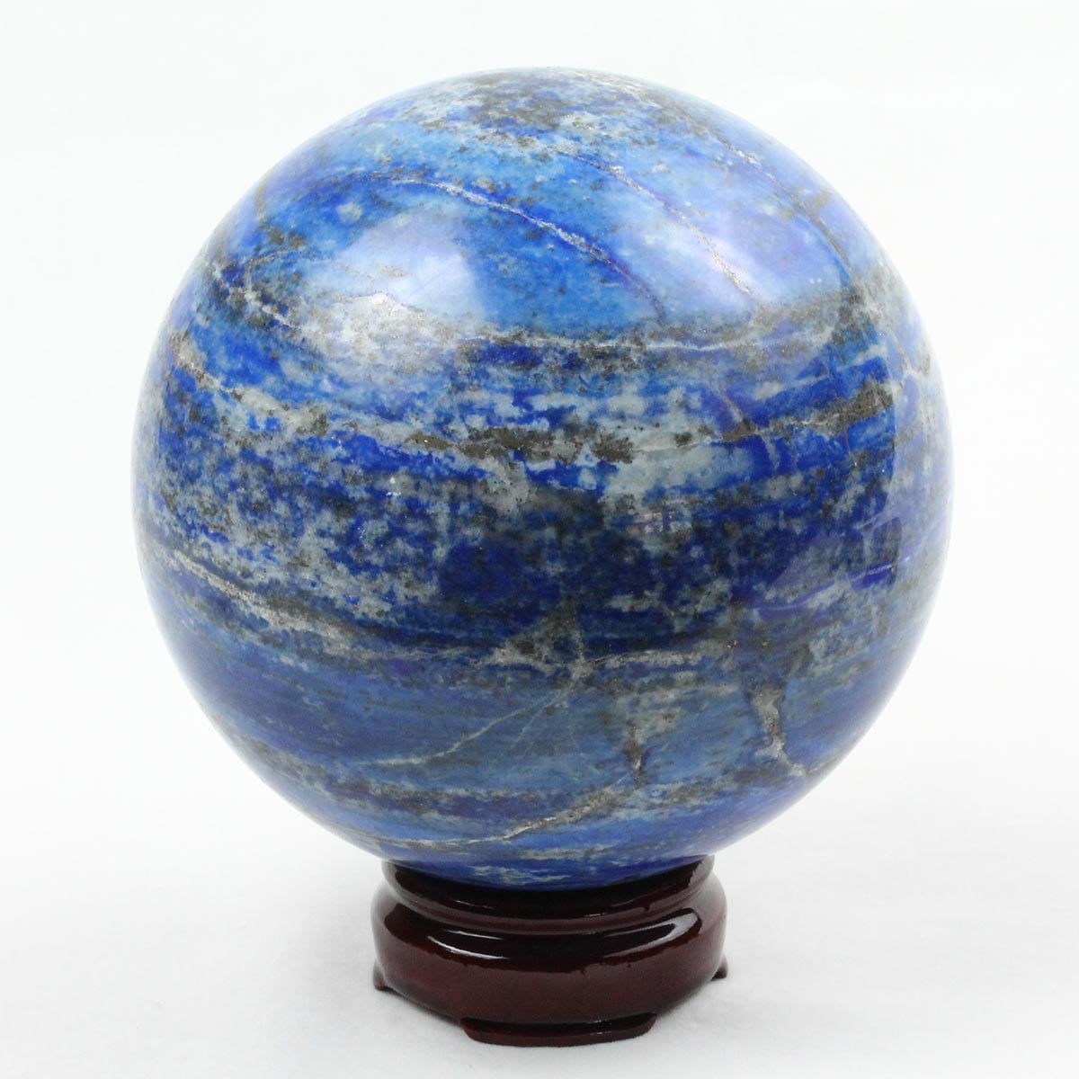 2.9Kg ラピスラズリ 丸玉 125mm スフィア 一点物 161-895
