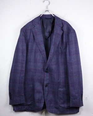 【Caka act2】“Brooks Brothers” Loose Single Breasted Linen Tailored Jacket
