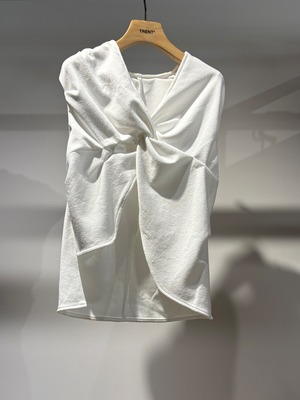 Create Clair クリエイトクレイル / Design twist pullover