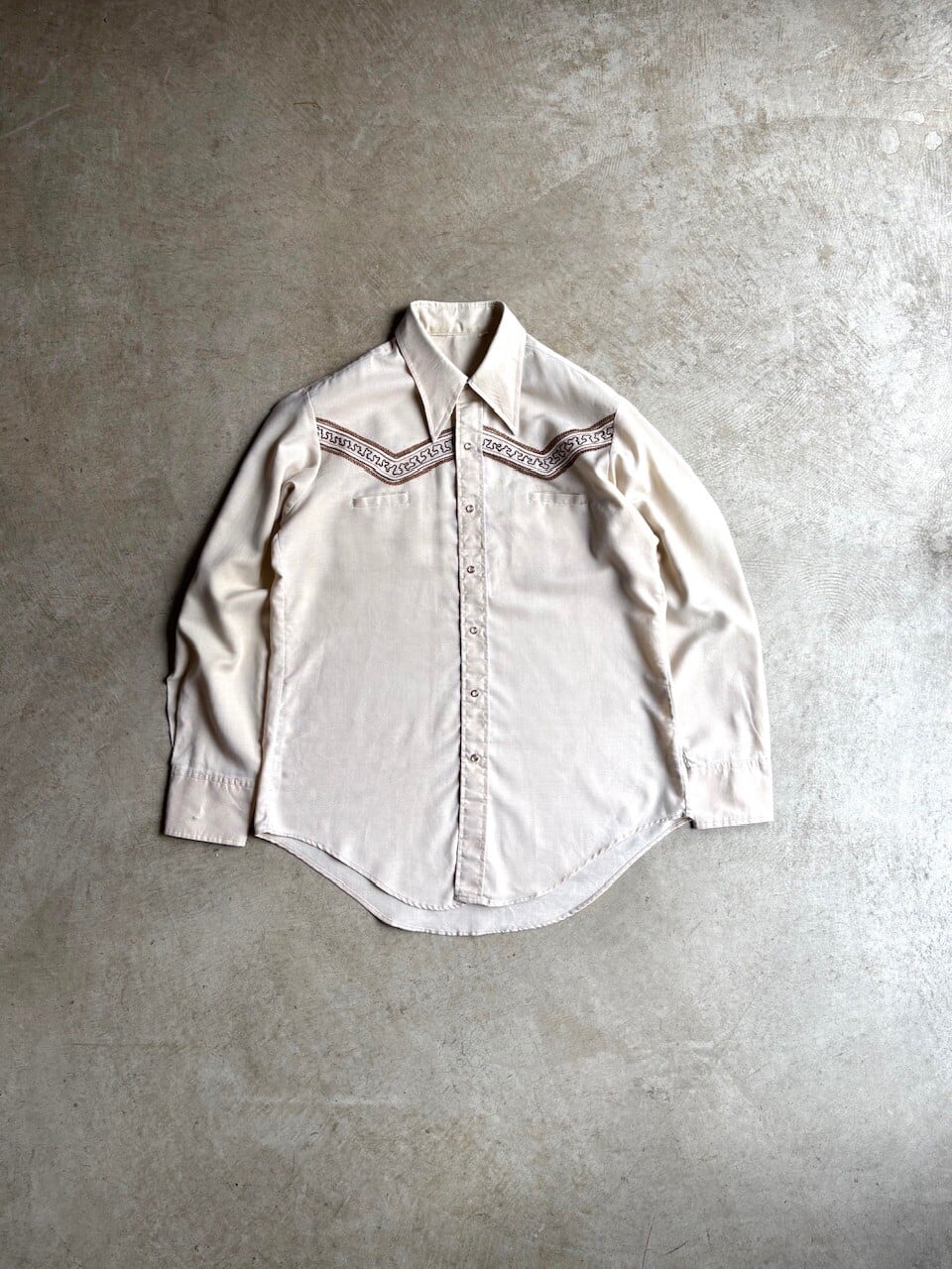 70's EMBROIDERY WESTERN SHIRTS