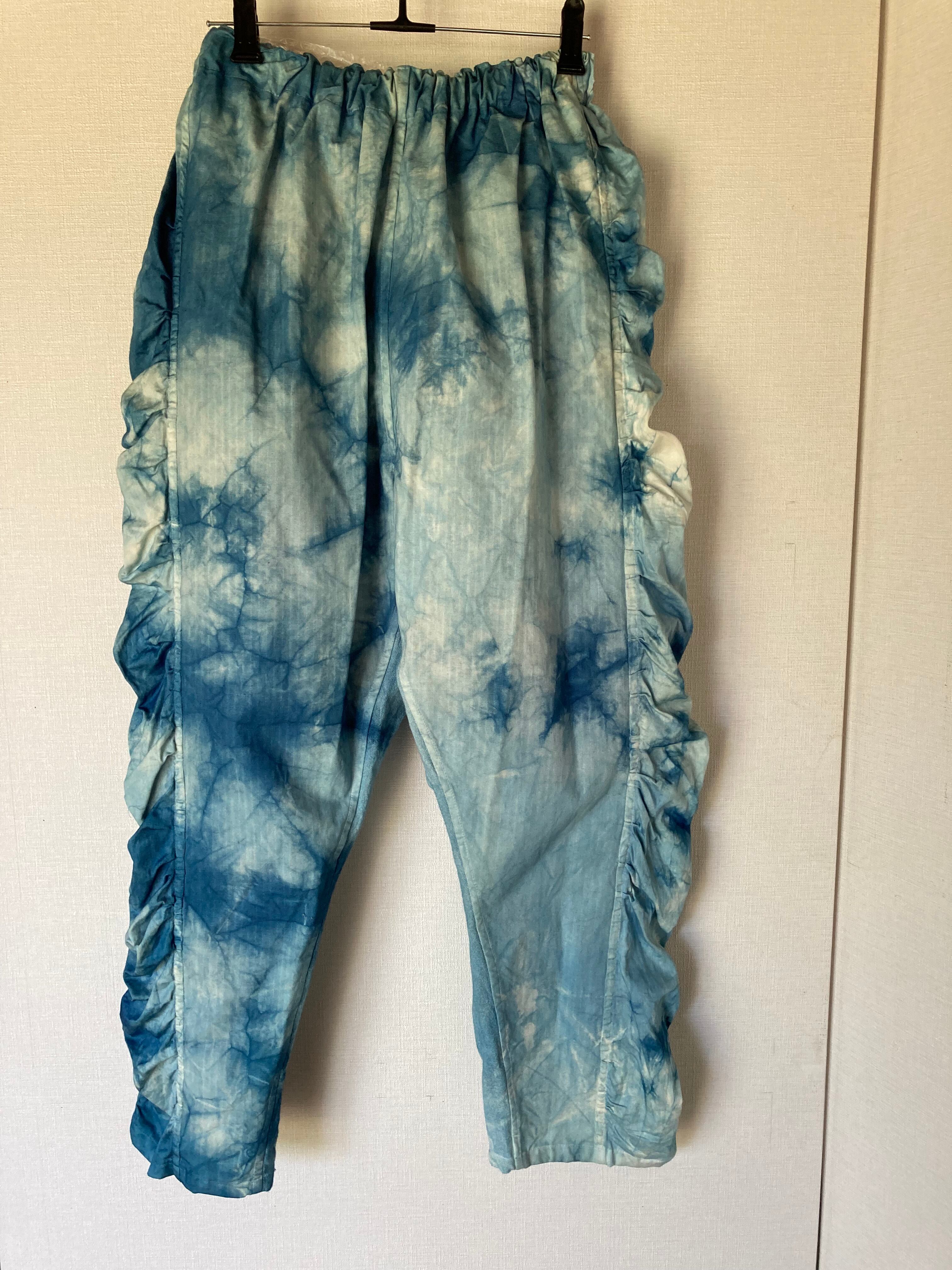 70s 80s EURO コットンリネン ワークエプロン ライトブルー aw15 70s 80s EURO コットンリネン ワークエプロン ライトブルー aw15
