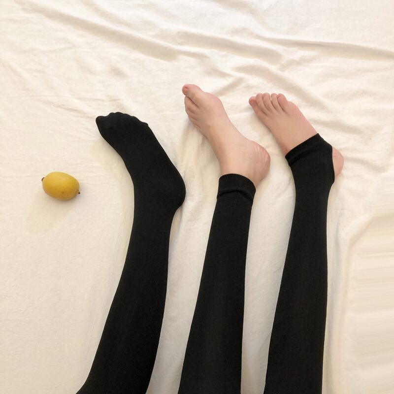 ベルベット薄手ストッキング スプリングオータムパンツ レギンス 春物 秋物 タイツ ソックス 試着室89276938771