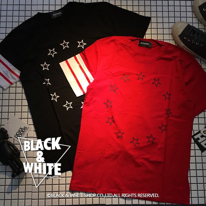 スプリングサマーアームストライプTシャツ 春物 夏物 ヨーロピアン SMLXL71313314736