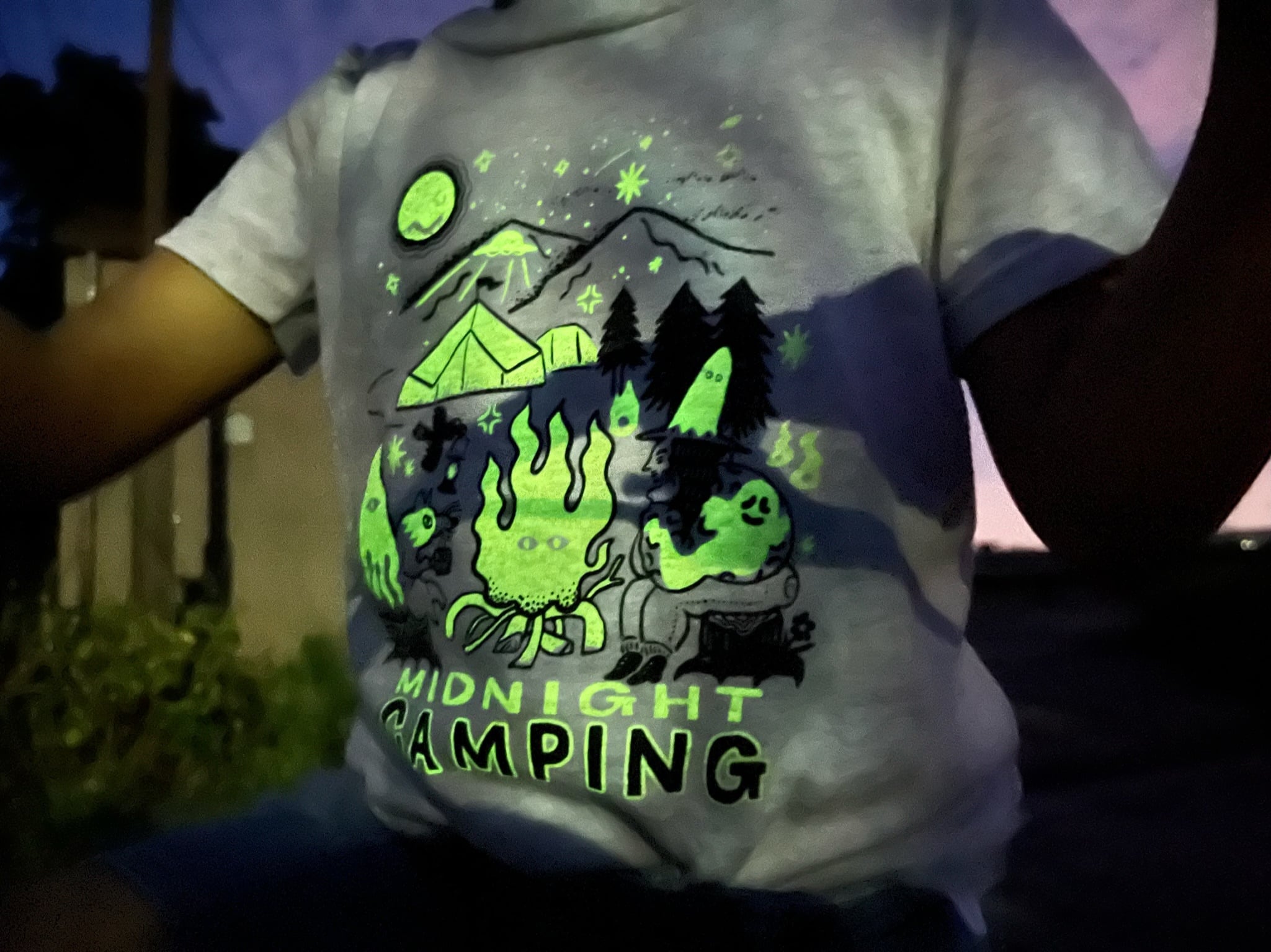 GLOW CASPER】midnight camp OTONA S/ST | BIGPINK Online store
