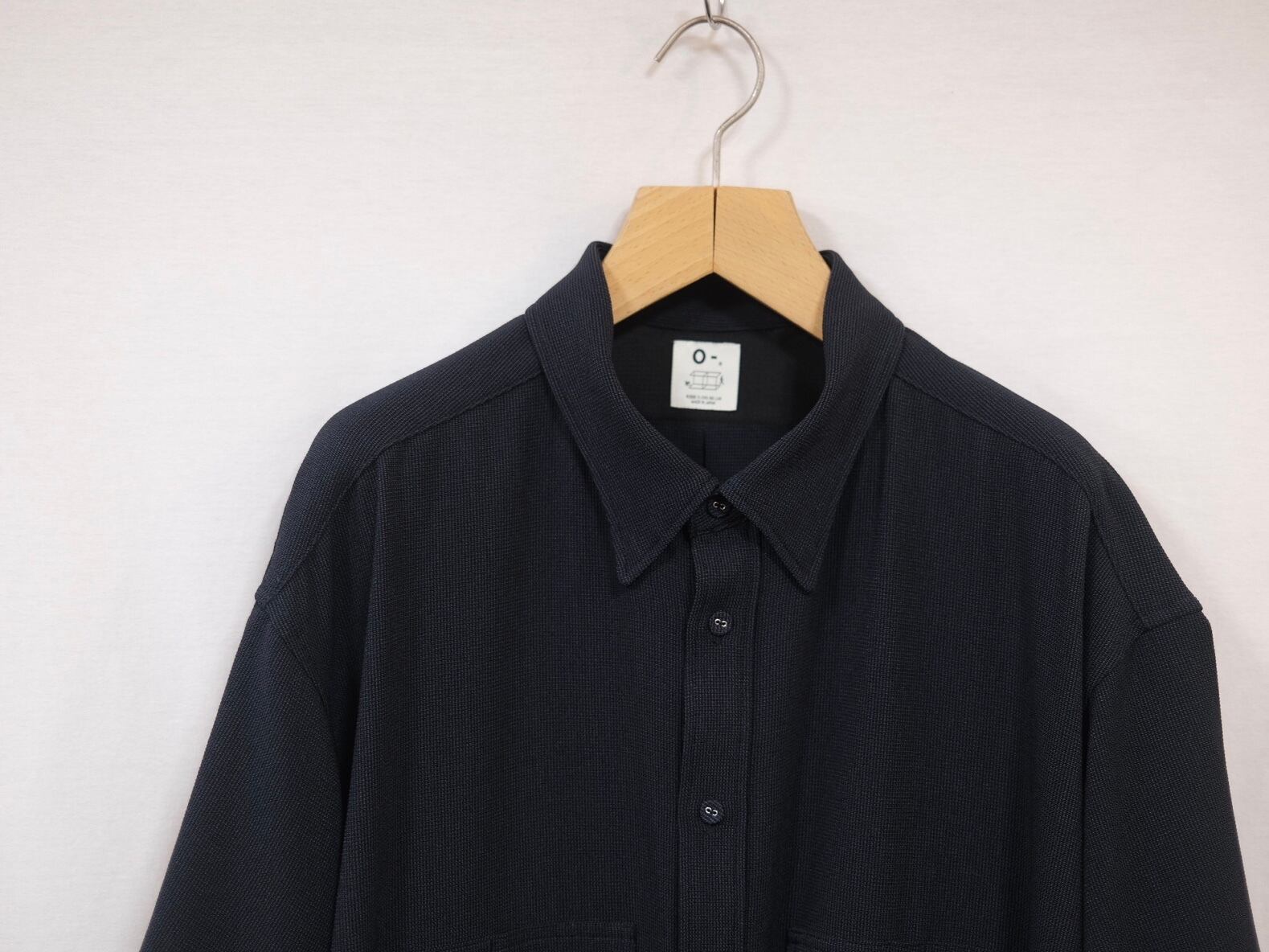O- レイチョウルイラボ　M.B.D. ELBOW SLEEVE SHIRTS O-“M.B.D ELBOW SLEEVE SHIRT NAVY” | Lapel online store