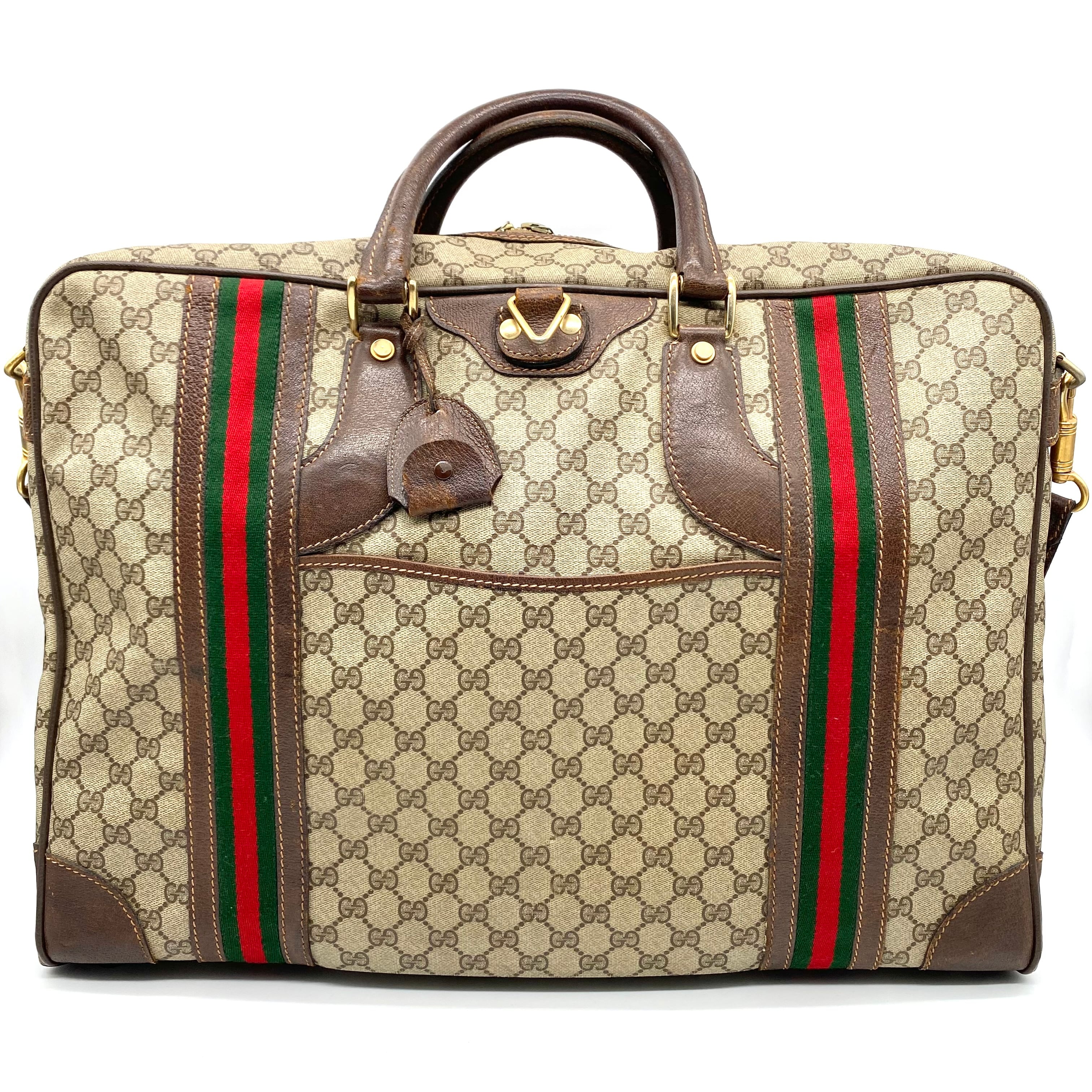 Vintage OLD Gucci GG Boston Bag / ヴィンテージ グッチ GG柄 Vintage OLD Gucci GG Boston Bag / ヴィンテージ グッチ GG柄