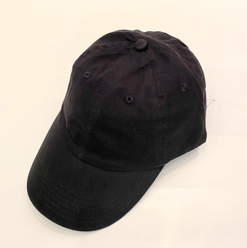 6 Panel Cap　Black