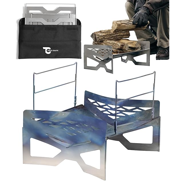 Thous Winds 焚き火台 バーベキューコンロ ソロ 焚火台 超軽量