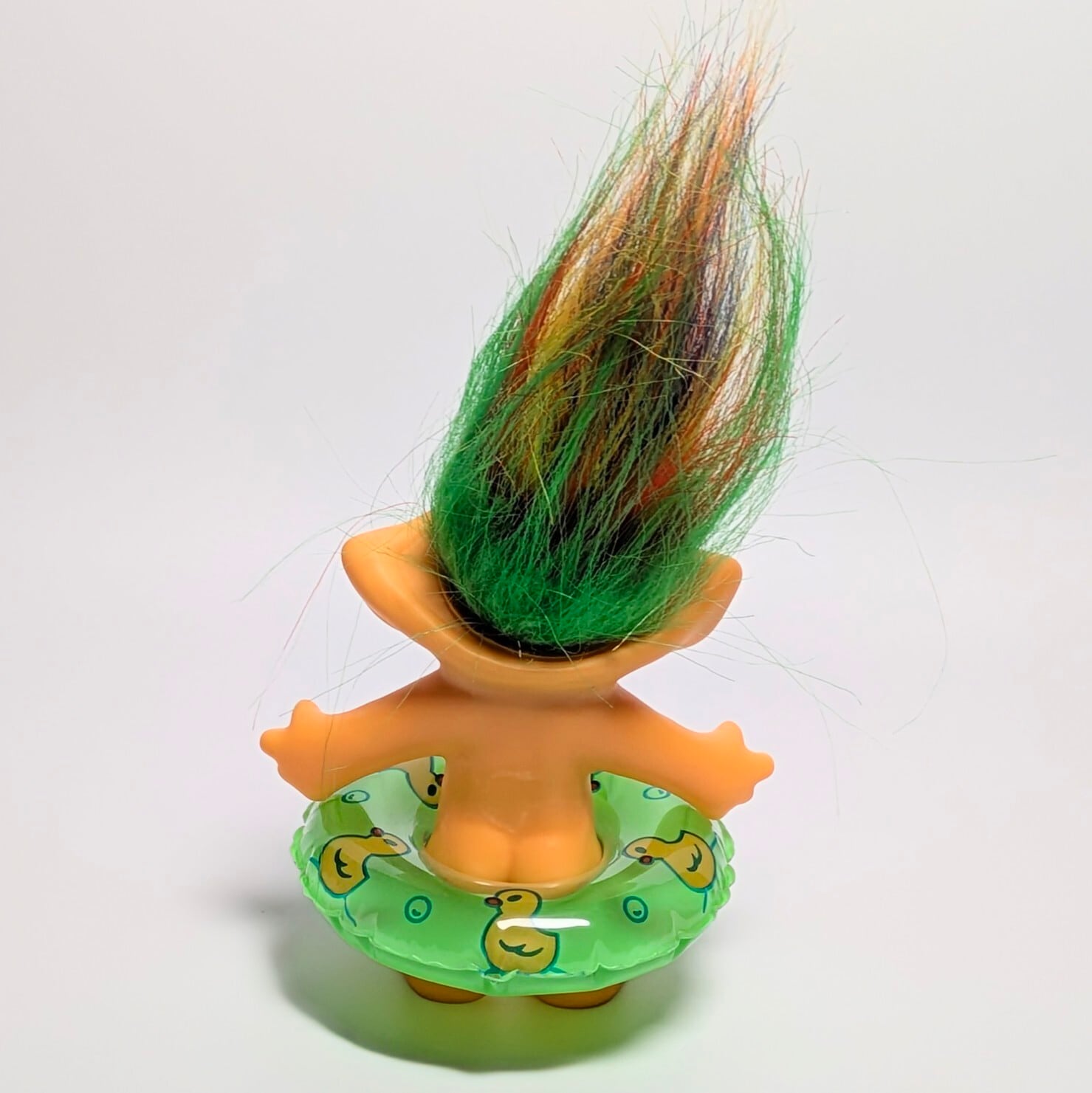 【 TROLL ( トロール ・ トロル ) 】 浮輪付きPVCフィギュア 〚アメリカン雑貨 アメトイ〛