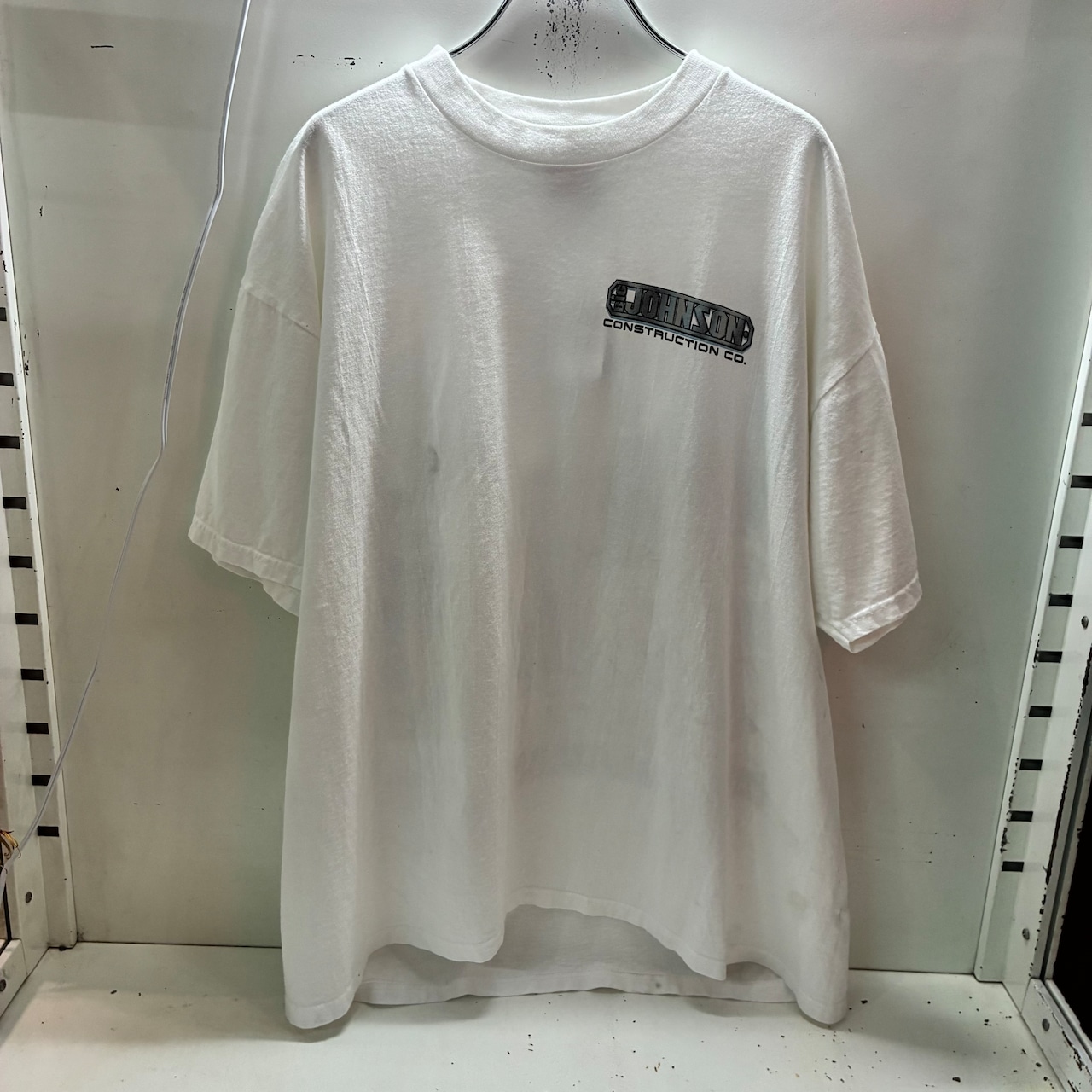 90s メキシコ製BIG JOHN SON バックプリントTシャツ 白
