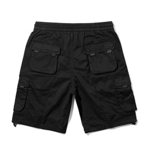 SALE 送料無料【HIPANDA ハイパンダ】メンズ ショートパンツ MEN'S SHORTS CARGO PANTS / BLACK