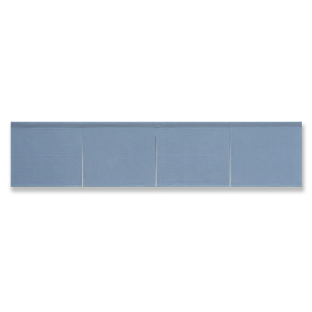 粋 - 色あそび 無地 のれん　BL（ブルー）180㎝×45㎝