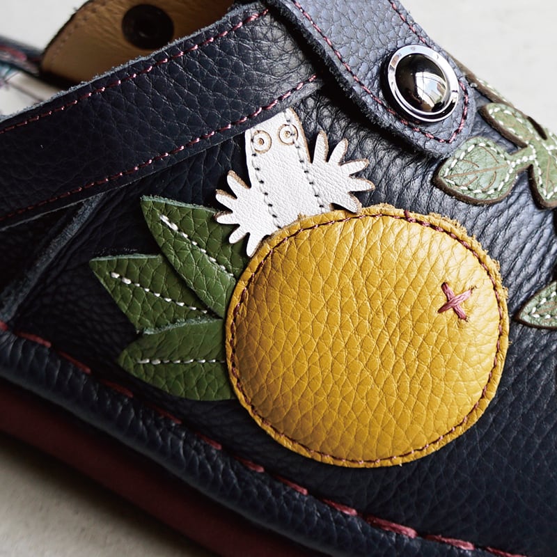 MOOMIN×Estacion ムーミン×エスタシオン ムーミン 2wayレザーサボ