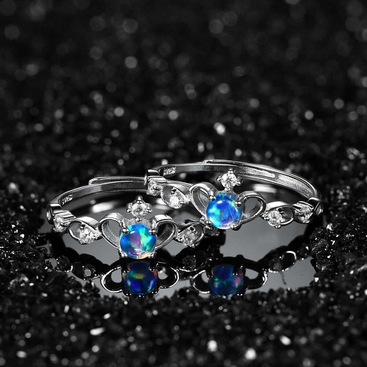 おまけ有(デビル)ブラックアクアマリン スフィア 3点 天然石 マイカ 指輪 動画】ブラックスターアクアマリンAA++ ラウンド12mm 1連(ブレス