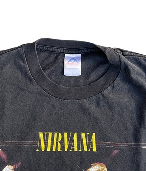 Vintage 90s Rock band T-shirt -NIRVANA-